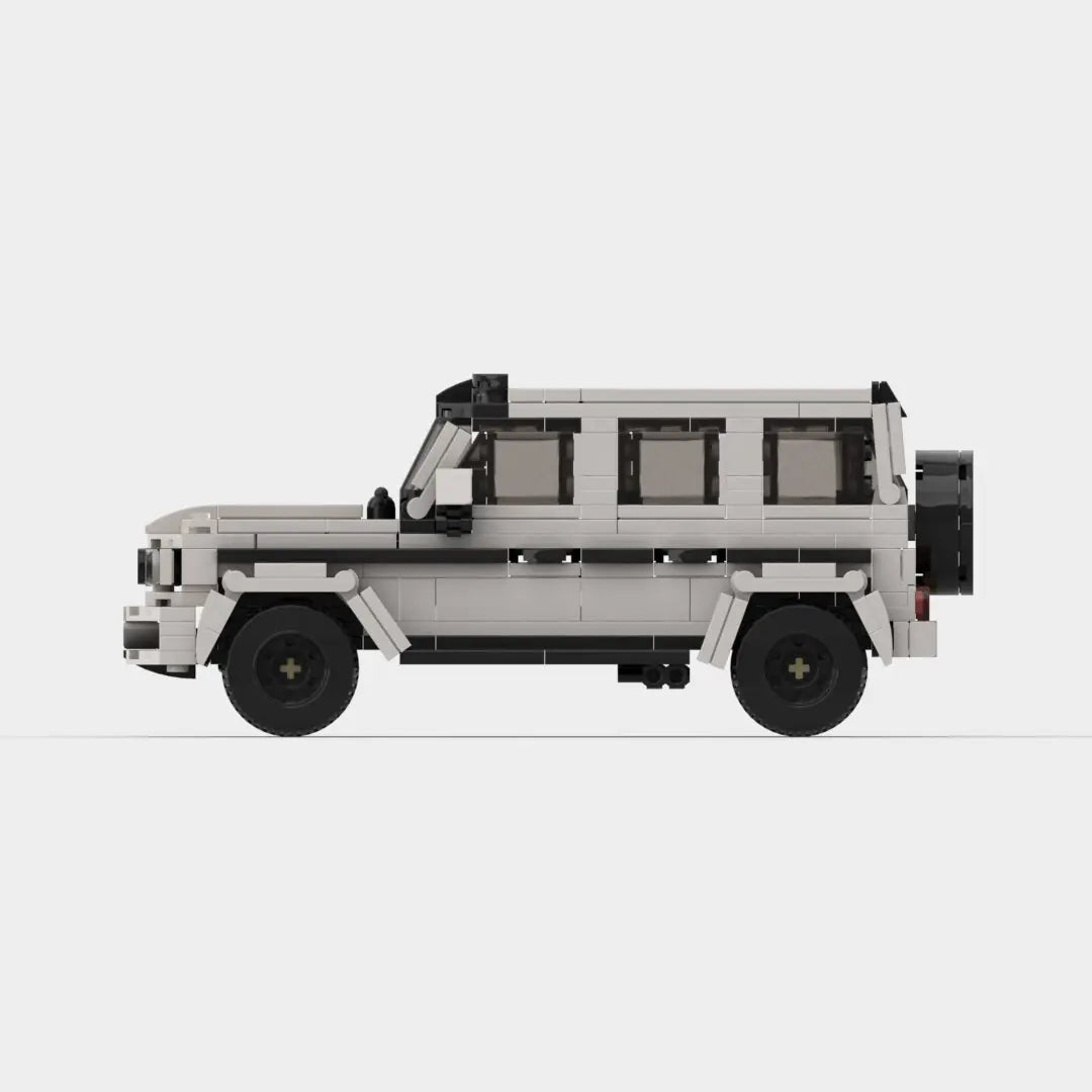 Mercedes G63 LEGO Set (White Edition)