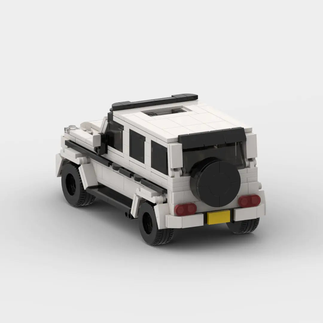 Mercedes G63 LEGO Set (White Edition)