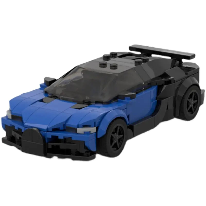 Bugatti Veyron LEGO Set (Black & Blue Edition)