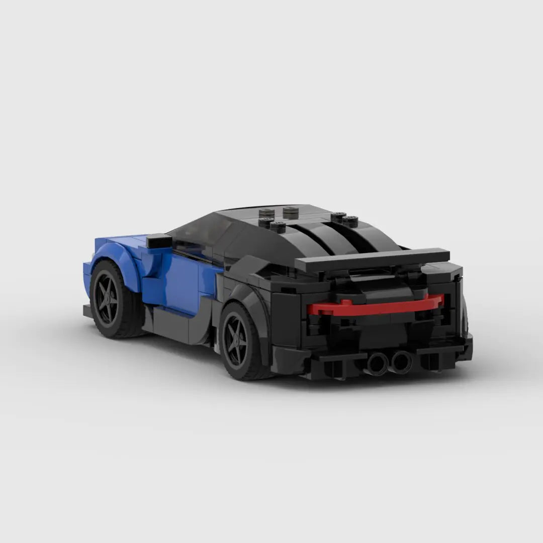 Bugatti Veyron LEGO Set (Black & Blue Edition)