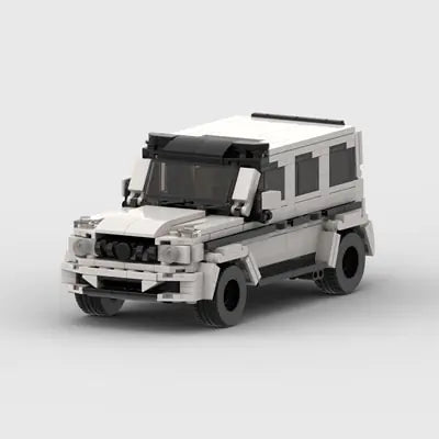 Mercedes G63 LEGO Set (White Edition)