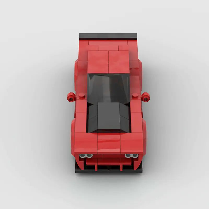 Dodge Challenger LEGO Set (Red & Black Edition)