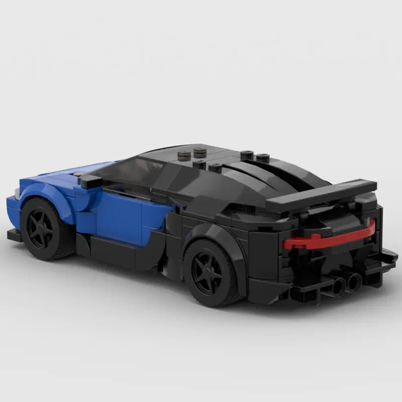 Bugatti Veyron LEGO Set (Black & Blue Edition)