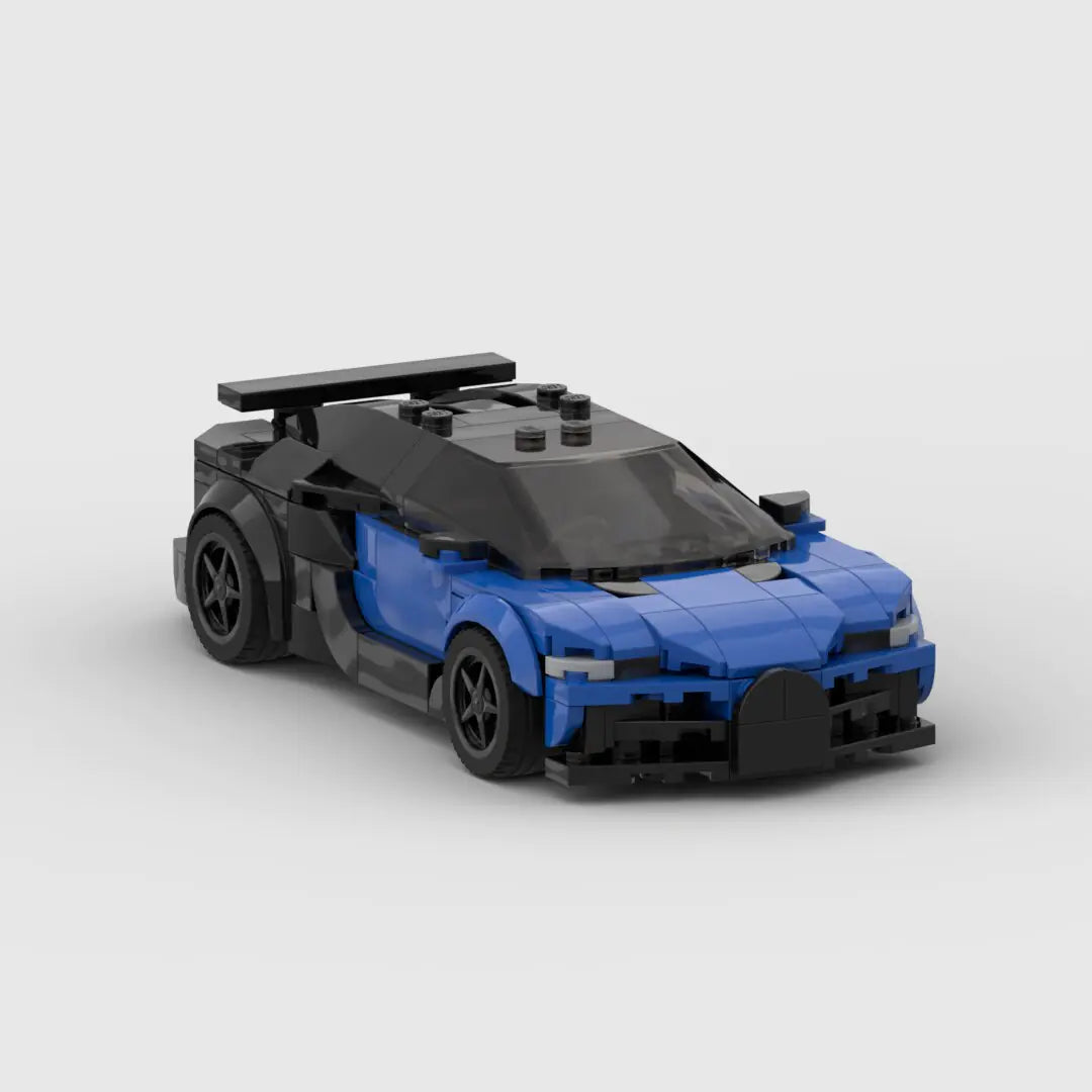 Bugatti Veyron LEGO Set (Black & Blue Edition)