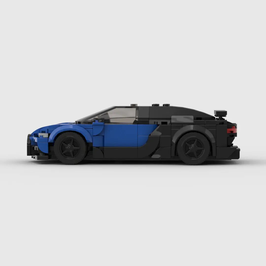 Bugatti Veyron LEGO Set (Black & Blue Edition)