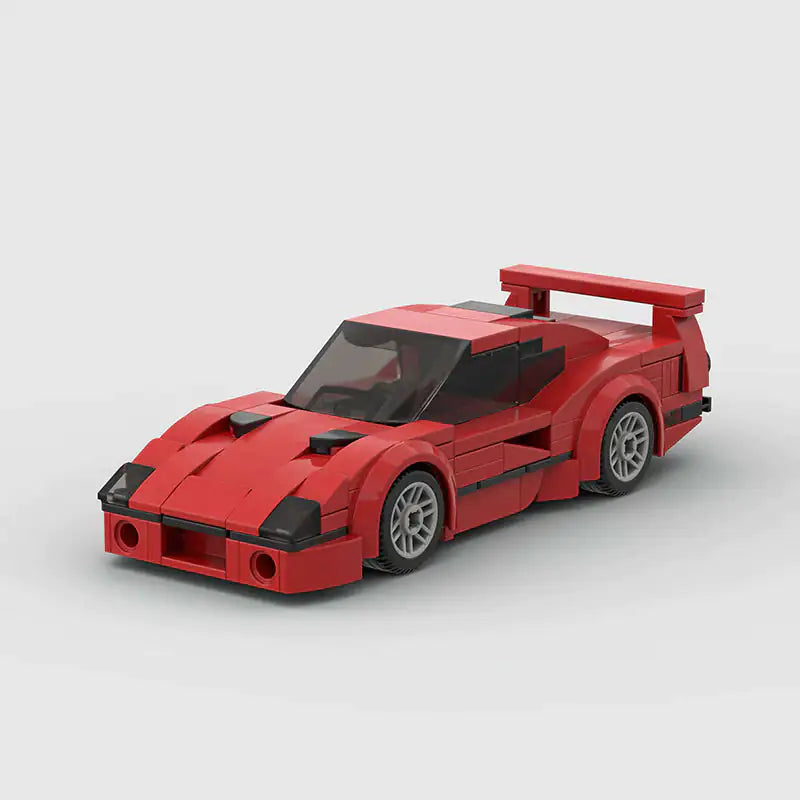 Ferrari F40 LEGO Set (Red Edition)