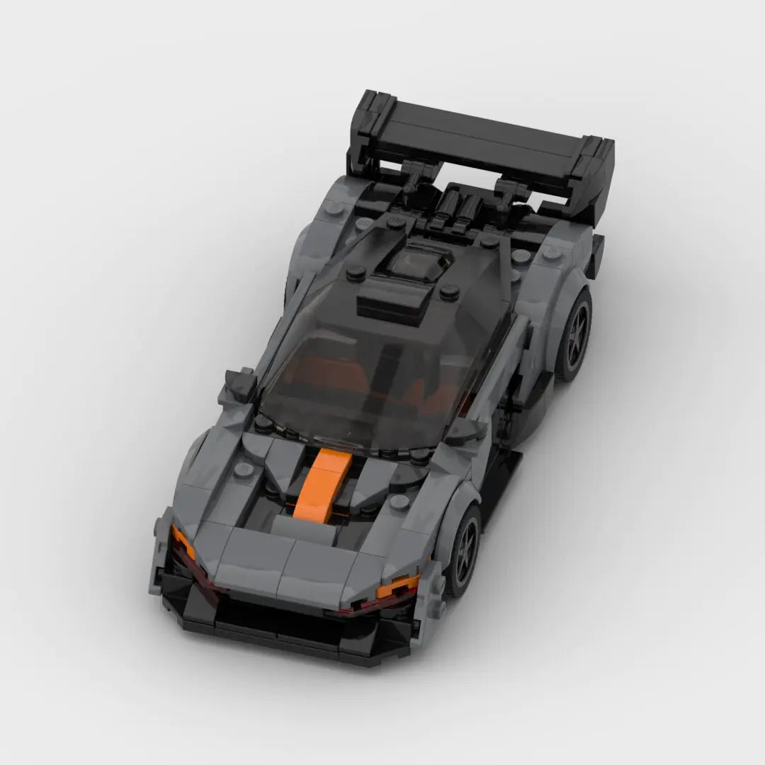 McLaren Senna LEGO Set (Grey & Orange Edition)